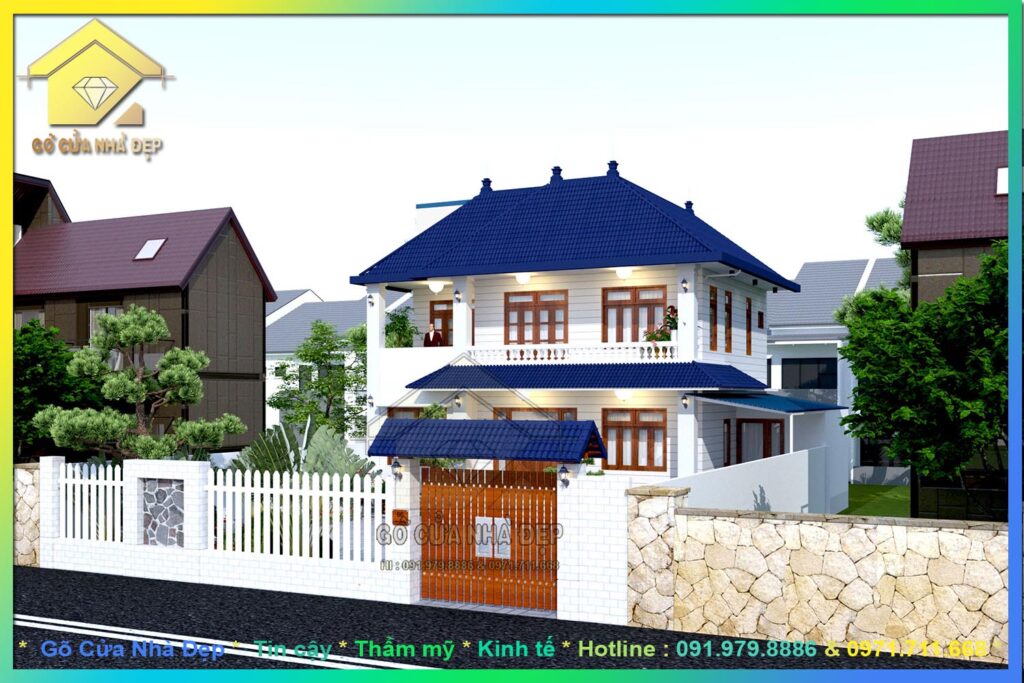 Biệt thự 2 tầng hiện đại , biệt thự 2 tầng đẹp, biệt thự đẹp , thiết kế biệt thự